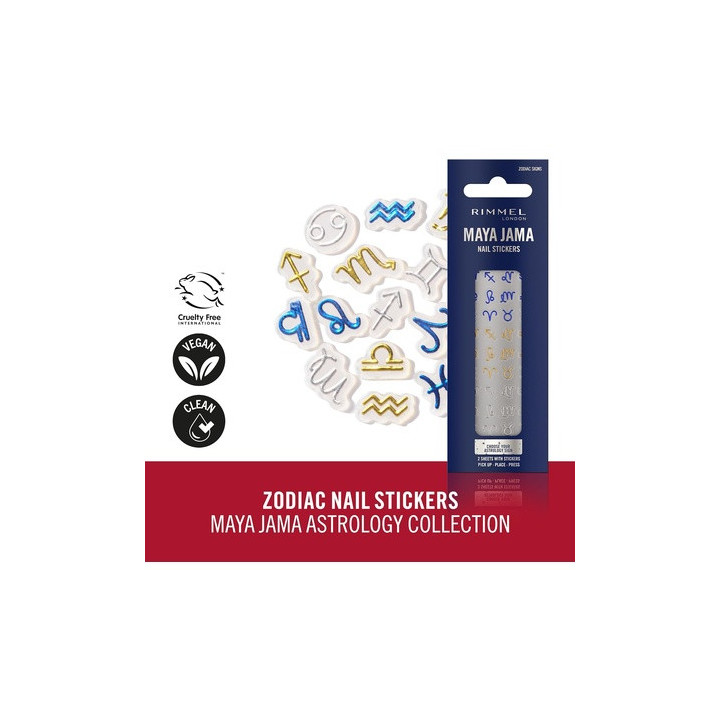Rimmel Maya Jama Edition Nail Art Stickers | Bellasoa Paris