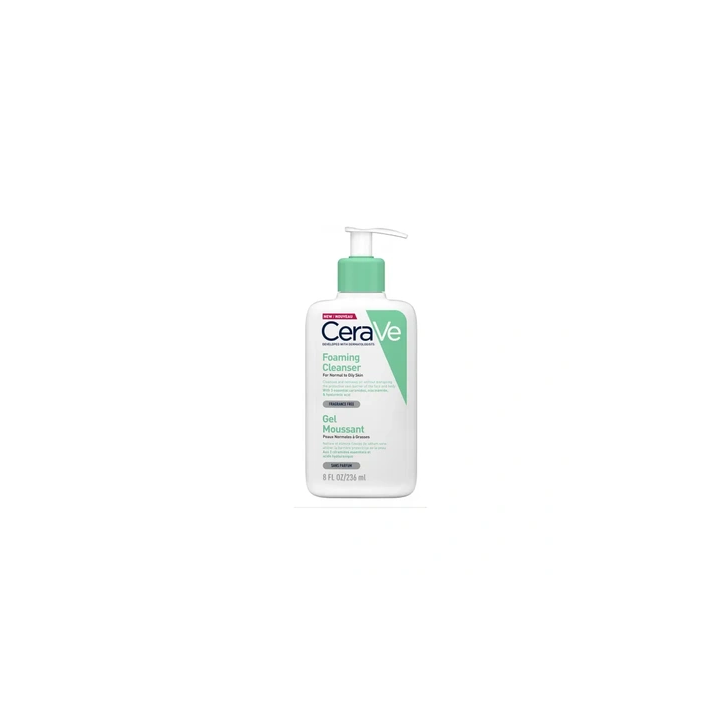 CeraVe — Mousse nettoyante, 236 ml | Bellasoa Paris