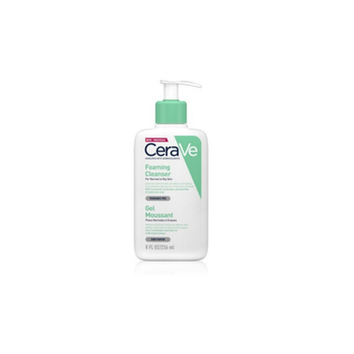 CeraVe — Mousse nettoyante, 236 ml | Bellasoa Paris