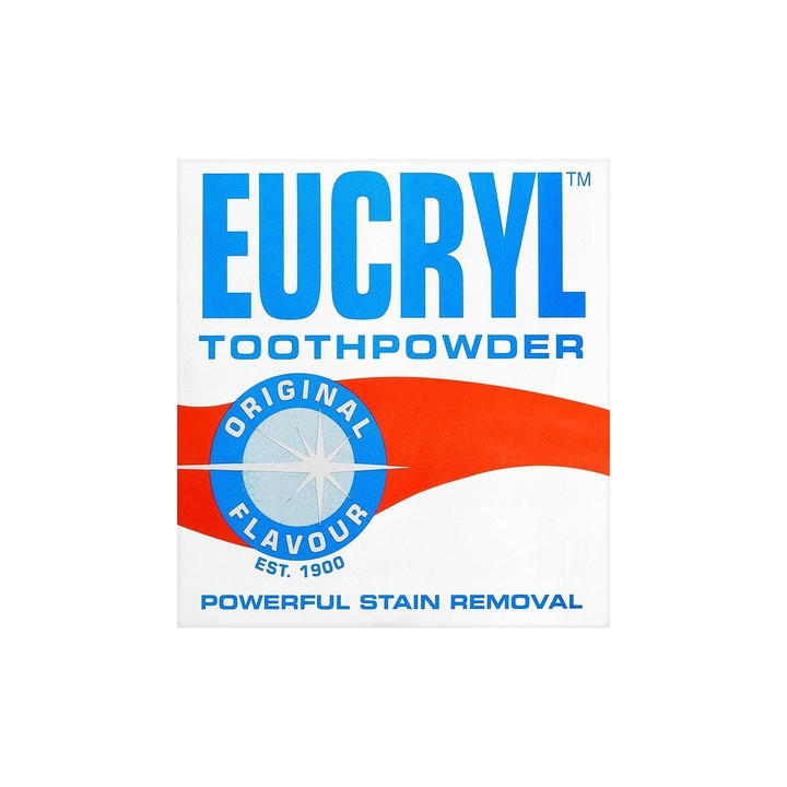Eucryl Tooth Powder Smokers Original 50g | Bellasoa Paris