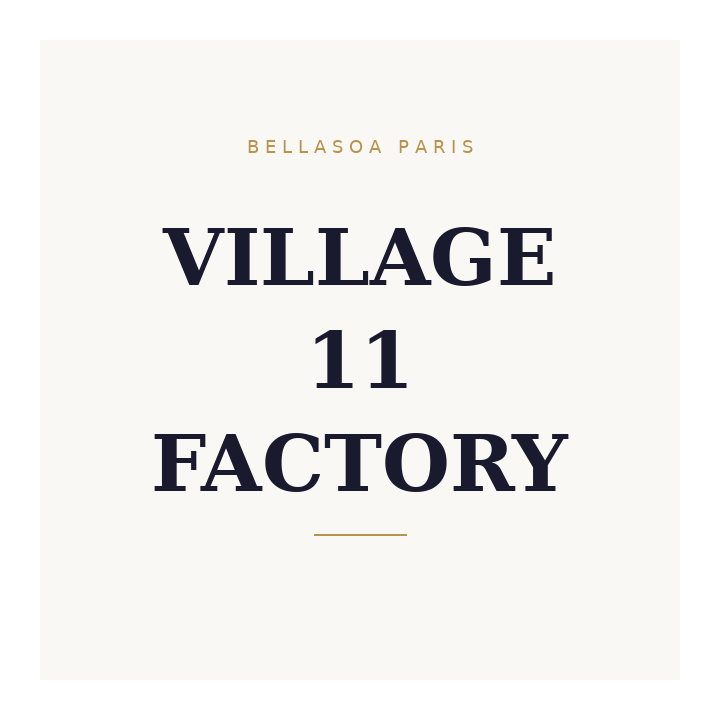 Village 11 Factory — Masque tissu peptides, 23 g | Bellasoa Paris