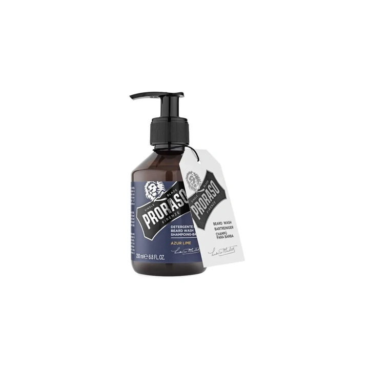 Proraso Azur Lime Beard Wash Shampoo 200ML | Bellasoa Paris