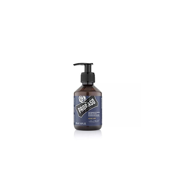 Proraso Azur Lime Beard Wash Shampoo 200ML | Bellasoa Paris