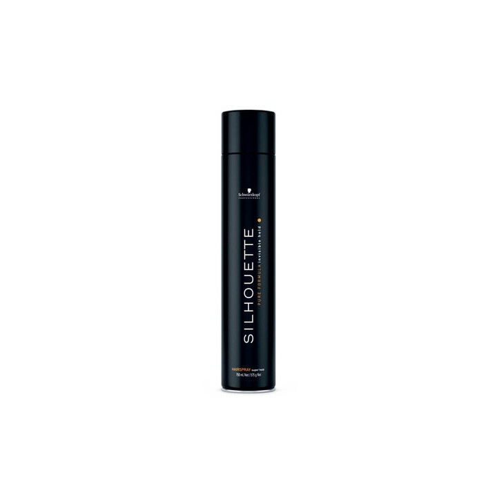 Silhouette Super Hold Hairspray (black) 750ML | Bellasoa Paris