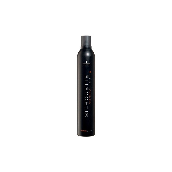 Silhouette Super Hold Mousse (black) 200ML | Bellasoa Paris