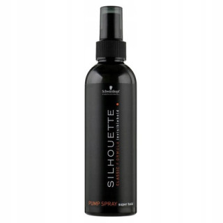 Silhouette Super Hold Pump Spray (black) 200ML | Bellasoa Paris