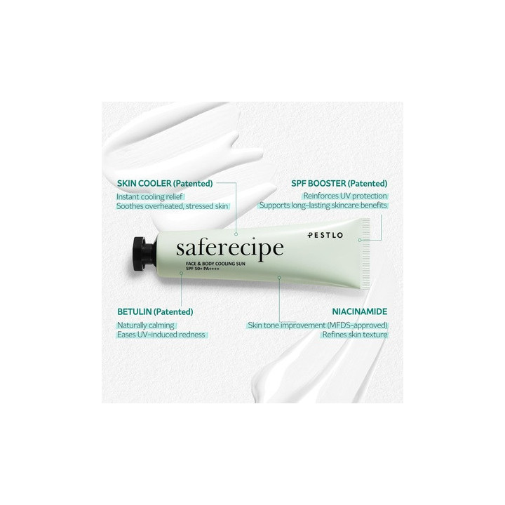 Pestlo Saferecipe Face & Body Cooling Sun 100ML | Bellasoa Paris