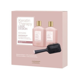 Alfa Lisse Design Sha 250ML+COND 250ML+BRUSH Set | Bellasoa Paris