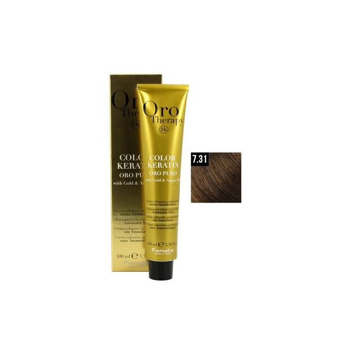 Fanola Color Keratin 7,31 100ML | Bellasoa Paris