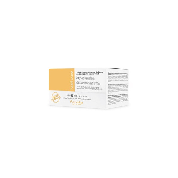 Fanola Nourishing Restructuring Lotion 12X12ML | Bellasoa Paris