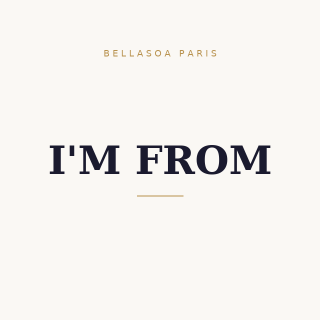I'm From — Crème visage riz, 50 g | Bellasoa Paris