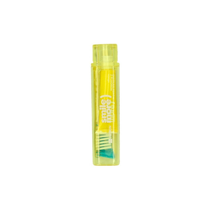 Hiskin Dental Travel Toothbrush+toothpaste B/r | Bellasoa Paris