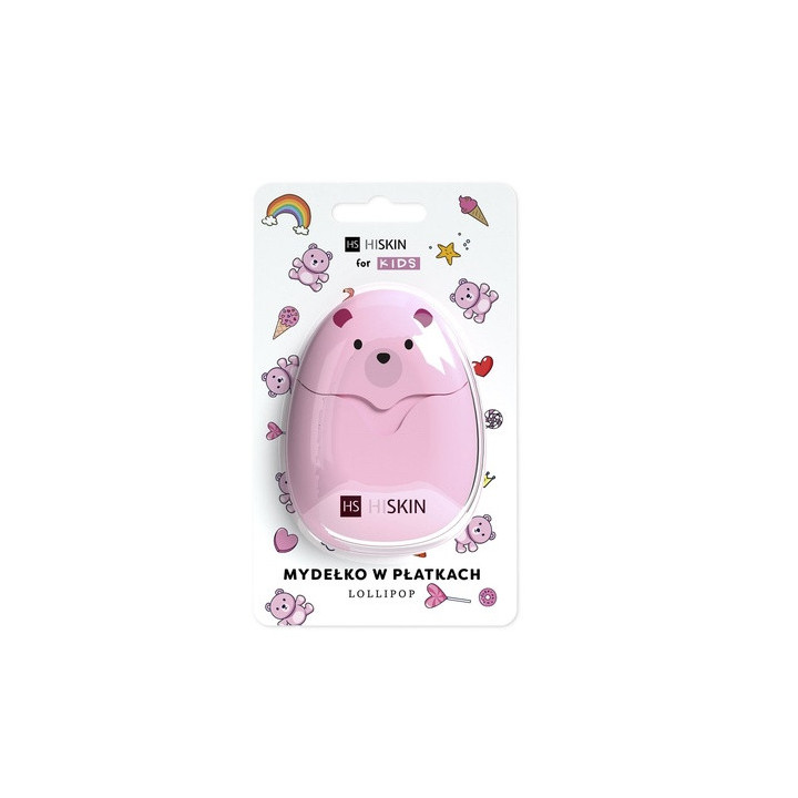 Hiskin Flake Soap Pink 50PCS | Bellasoa Paris