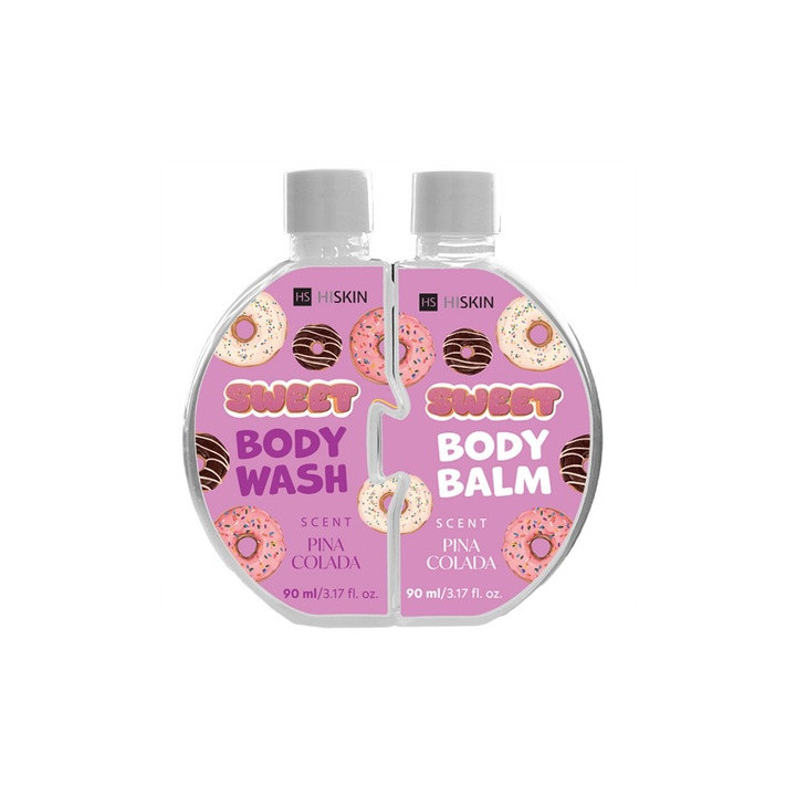 Hiskin Puzzle Body Pina Colada 2X90ML | Bellasoa Paris