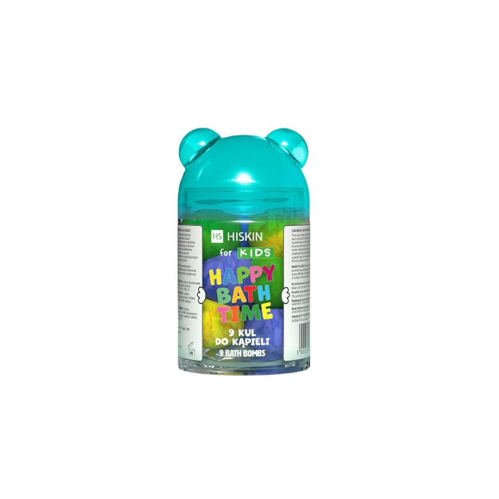 Hiskin Tube Bear Bath Bombs 9PCS | Bellasoa Paris
