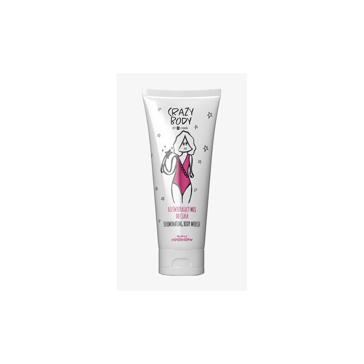 Hiskin Crazy Body Mousse Marshmallow 250ML | Bellasoa Paris