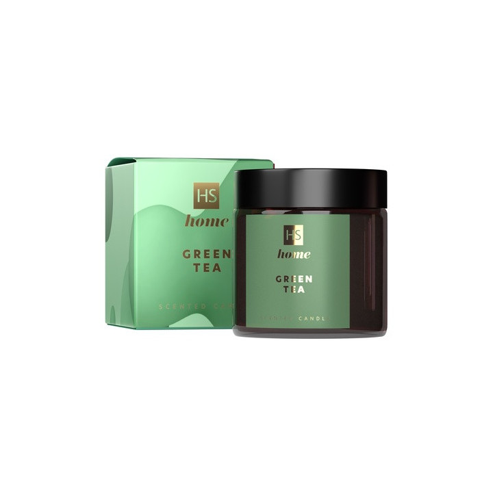 Hiskin Home Soy Candle Green Tea 100ML | Bellasoa Paris