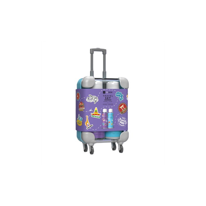 Hiskin Suitcase Hand Cream+soap Set | Bellasoa Paris