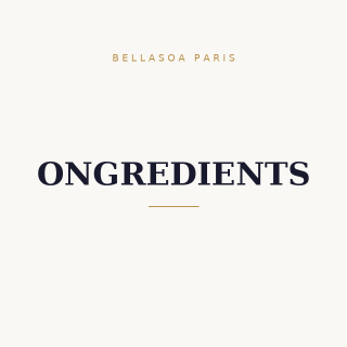 Ongredients — Crème visage, 50 ml | Bellasoa Paris