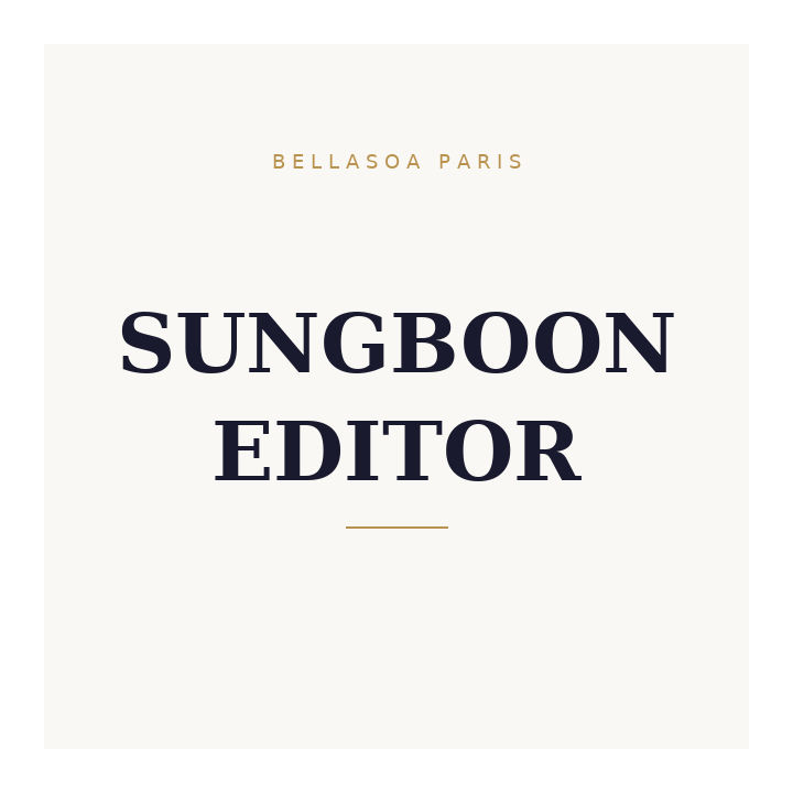Sungboon Editor — Sérum visage, 40 ml | Bellasoa Paris