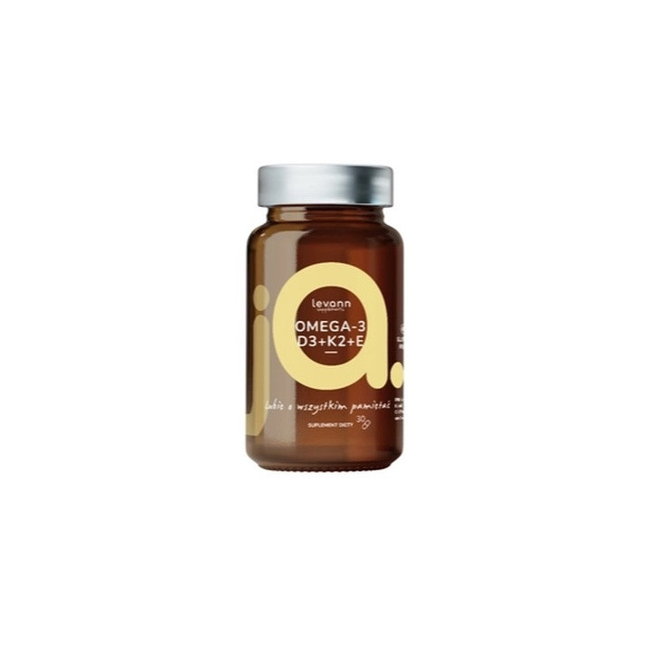 Levann "ja" OMEGA-3+D3+K2 30 Kaps. | Bellasoa Paris