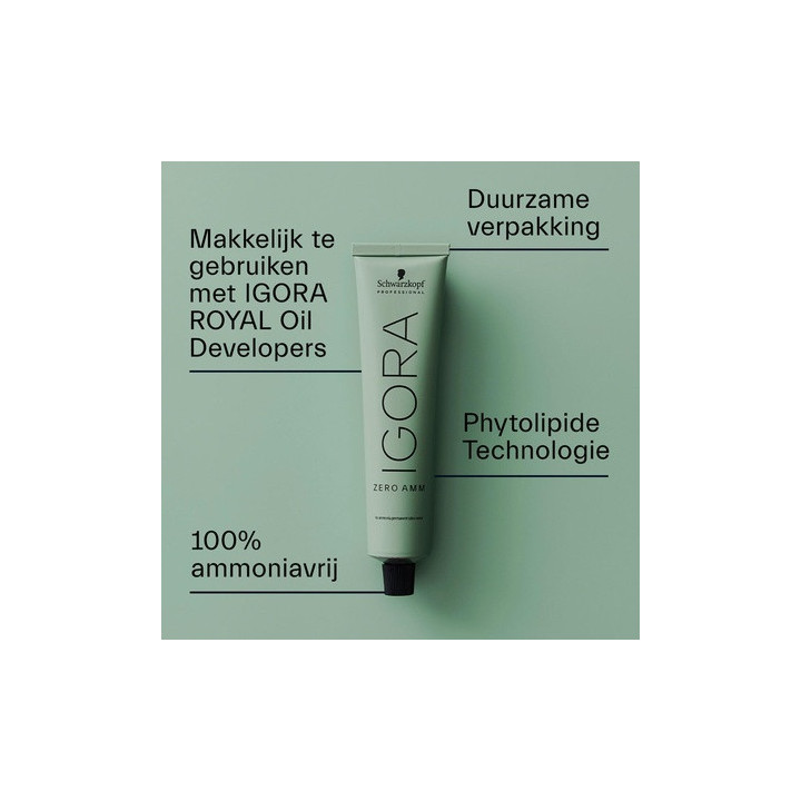 Igora Zero Amm 5-5 60ML | Bellasoa Paris