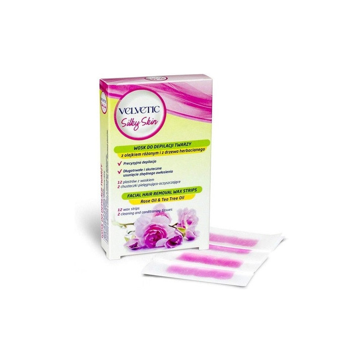Velvetic Face Wax Rose Oil 12PCS | Bellasoa Paris