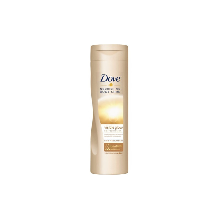 Dove — Visible Glow Autobronzant Lotion Light To Medium, 250 ml | Bell