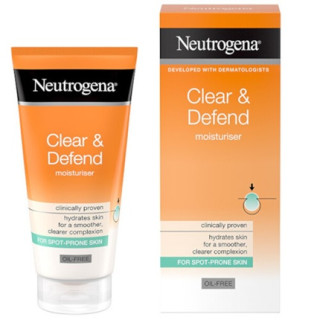 Neutrogena — Clear & Defend Moisturiser 0.5% Salicylic Acid, 50 ml | B
