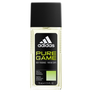 adidas — Déodorant Natural Spray Pure Game, 75 ml | Bellasoa Paris
