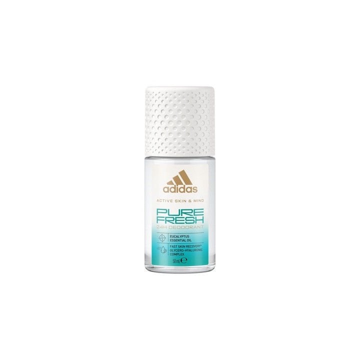 adidas — Roll On Déodorant Pure Fresh, 50 ml | Bellasoa Paris
