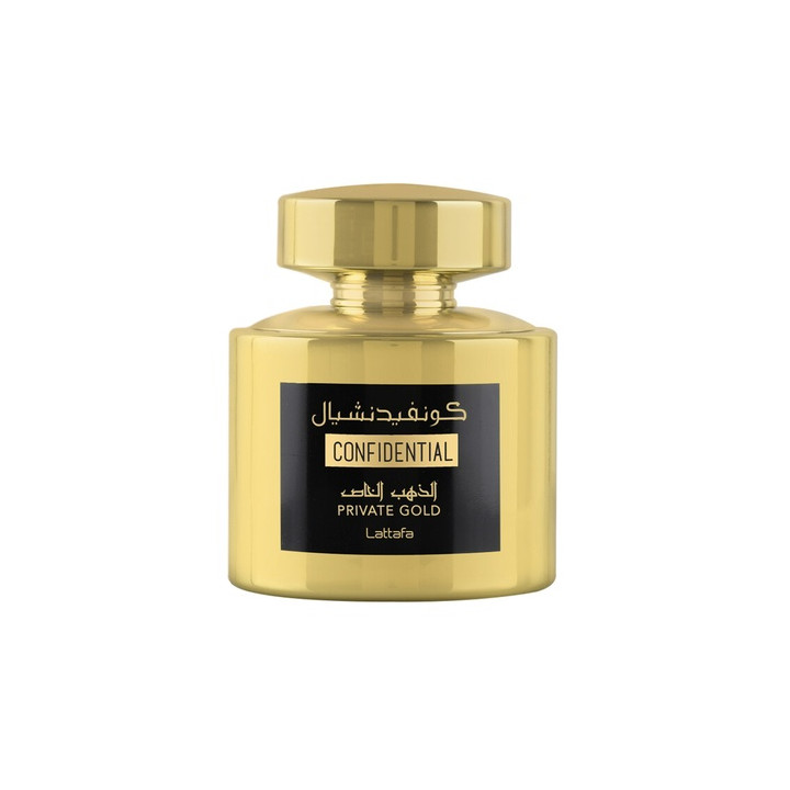 Lattafa — Confidential Private Gold EDP U, 100 ml | Bellasoa Paris