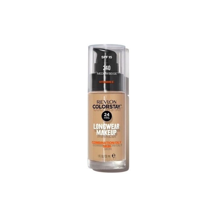 Revlon Makeup — Colorstay Softflex Combi/oily With Pump 240, 30 ml | B