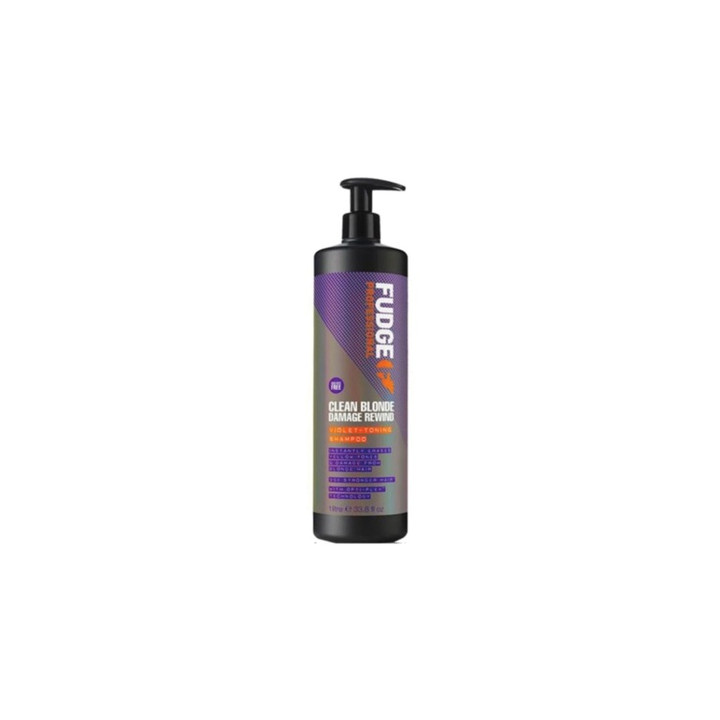 Fudge — Clean Blonde Dam Rew V-toning Shampoing, 1 l | Bellasoa Paris
