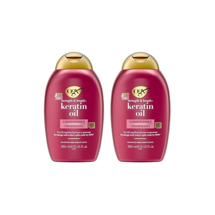 OGX — Après-shampoing Keratin Huile, 385 ml | Bellasoa Paris