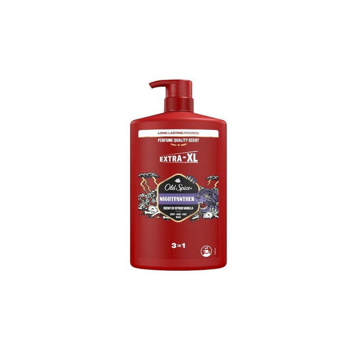 Old Spice — S/gel Nightpanther (en Front), 400 ml | Bellasoa Paris