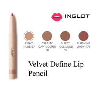 Inglot — Velvet Define Lip Pencil 68, 1.6 g | Bellasoa Paris