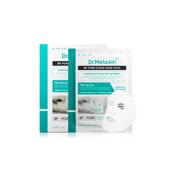 Dr.melaxin — Bp Pore Clear Masque Pack (5ea), 25 g | Bellasoa Paris