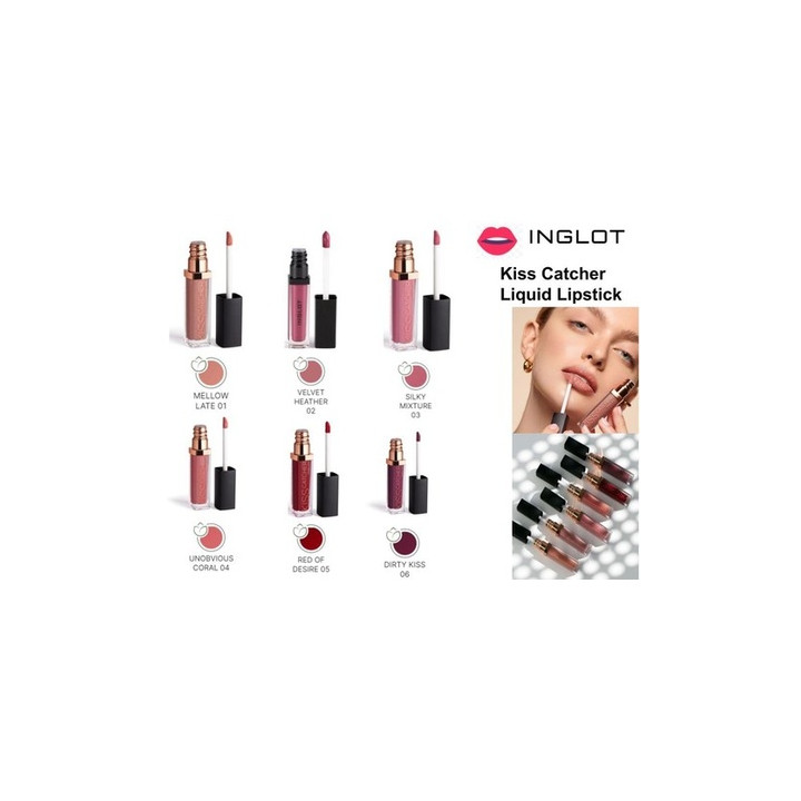 Inglot — Kiss Catcher Rouge à lèvres Dirty Rouge 919, 4 g | Bellasoa P