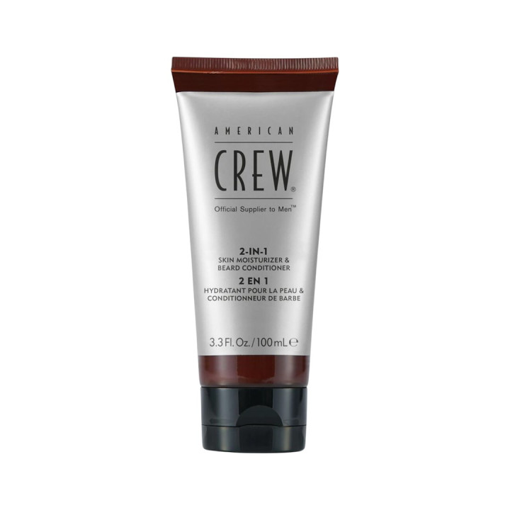 American Crew — Ac 2in1 Skin Moisturizer&beard Après-shampoing, 100 ml