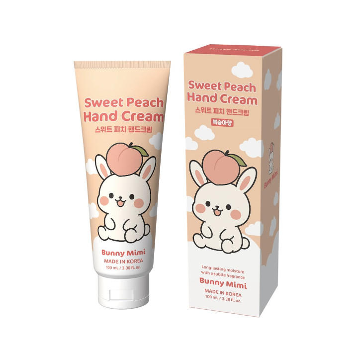 Bunnymimi — Sweet Peach Crème Mains, 100 ml | Bellasoa Paris