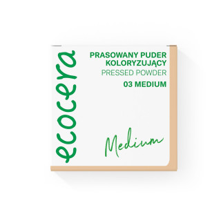 Ecocera — Color Pressed Poudre Light Medium, 8.5 g | Bellasoa Paris