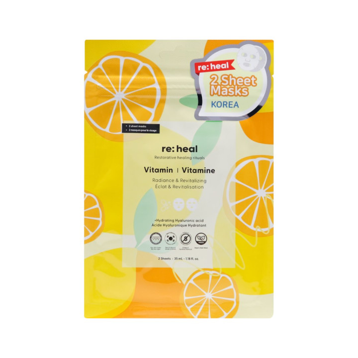 Reheal — Re:heal 2-sheet Vitamin | Bellasoa Paris