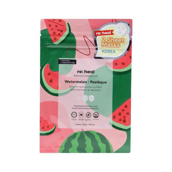 Reheal — Re:heal 2-sheet Watermelon | Bellasoa Paris