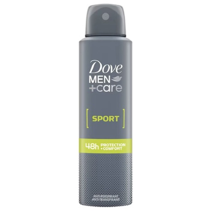 Dove — Men+care Anti-perspirant Spray Sport, 150 ml | Bellasoa Paris
