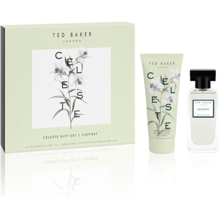 Ted Baker — Floret Celeste Coffret (50ml EDT Spray & 100ML Lait Corps)