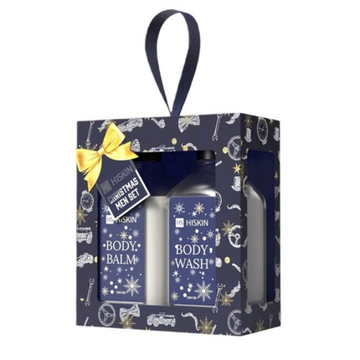 Hiskin — Christmas Men Coffret Navy Blue | Bellasoa Paris