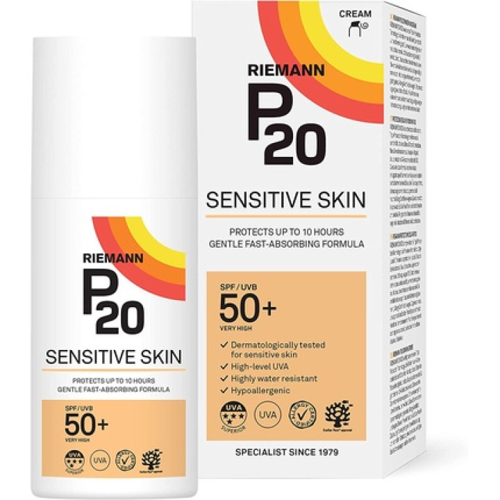 Riemann P20 — Sensitive SPF 50+ Pa++++ Body Crème 5390, 200 ml | Bella