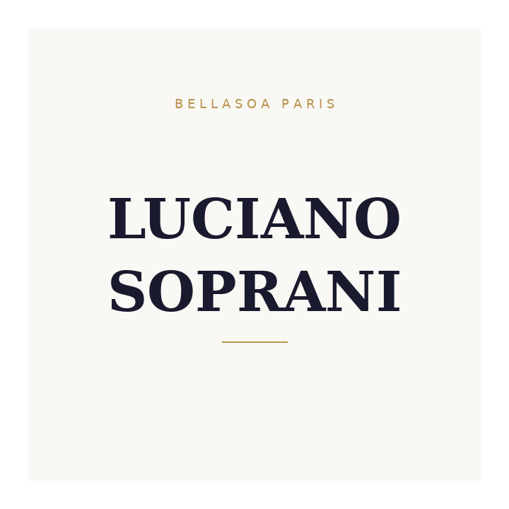 Luciano Soprani Solo Soprani Blu Men 100 Ml Eau De Toilette | Bellasoa
