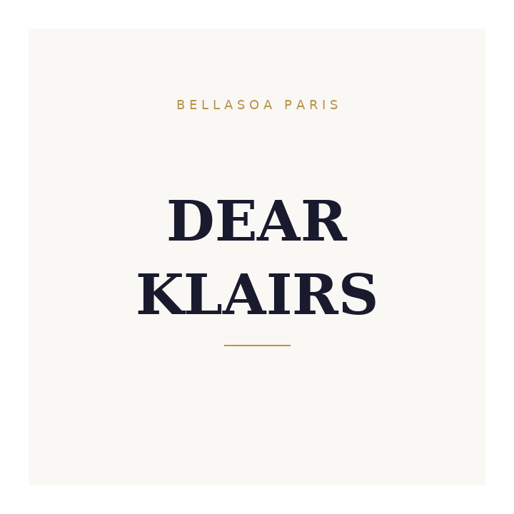 Dear Klairs — Masque visage, 25 ml | Bellasoa Paris